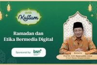 Prof Nasaruddin Umar mengingatkan pentingnya pengendalian diri dalam menggunakan media sosial selama Ramadan.