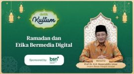 Prof Nasaruddin Umar mengingatkan pentingnya pengendalian diri dalam menggunakan media sosial selama Ramadan.