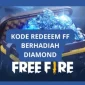 Pemain Free Fire sedang klaim kode redeem untuk mendapatkan skin, bundle, dan diamond gratis