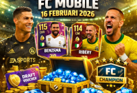 Ilustrasi kode redeem FC Mobile 16 Februari 2026.( foto ist)