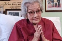 Meriyati Roeslani Hoegeng (Herianto Batubara/detikcom)