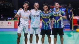 Skuad bulu tangkis Indonesia mematangkan persiapan dan aklimatisasi sebelum tampil di All England 2026 di Birmingham, Inggris.