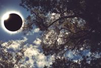 Foto: Ilustrasi gerhana matahari cincin.(Getty Images/iStockphoto/kdshutterma