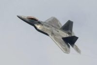Jet tempur F-22 milik AS (dok. AFP)