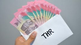 Ilustrasi uang THR untuk PNS, TNI, dan Polri. ( foto ist)