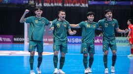 Indonesia lolos semifinal Piala Asia Futsal 2026 usai kalahkan Vietnam 3-2.(Dok. Detikcom/Rifkianto Nugroho)