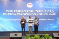 Menteri Dalam Negeri Muhammad Tito Karnavian saat membuka Rakornas Pemerintah Pusat dan Daerah Tahun 2026 di Sentul International Convention Center (SICC), Kabupaten Bogor, Jawa Barat.