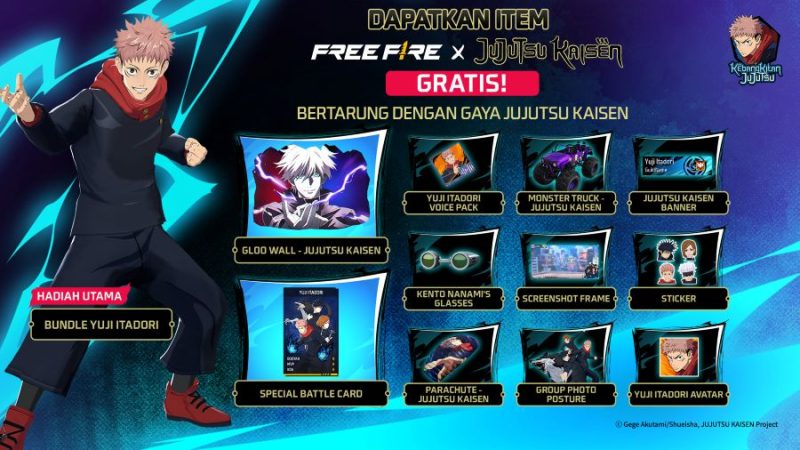 Pemain Free Fire mengklaim hadiah eksklusif menggunakan kode redeem terbaru, termasuk skin dan bundle langka.
