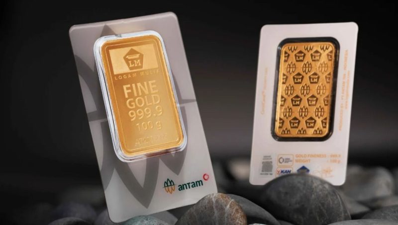 Emas batangan Antam (Foto: Raja Emas)
