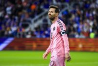 Lionel Messi cedera hamstring saat pramusim Inter Miami.