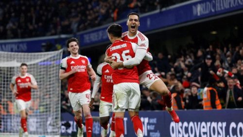 Arsenal menjauh dari pesaing di Liga Inggris. (Foto: Reuters/Peter Cziborra