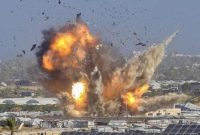 Ledakan akibat serangan Israel di Gaza, 31 Januari 2026 (AFP/Bashar Taleb)