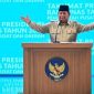 Prabowo Subianto mengucapkan Selamat Tahun Baru Imlek 2577 Kongzili melalui akun media sosialnya pada 17 Februari 2026