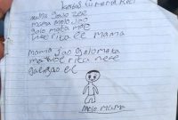 Surat yang ditinggalkan siswa SD yang bunuh diri di Ngada, NTT. (Foto: Istimewa)