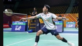 Moh Zaki Ubaidillah sukses menjuarai Thailand Masters 2026 setelah mengalahkan wakil tuan rumah Panitchaphon Teeraratsakul di partai final.