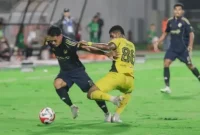 PSM Makassar saat menghadapi Semen Padang di Stadion Gelora BJ Habibie, Parepare, Senin (2/2/2026).