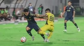 PSM Makassar saat menghadapi Semen Padang di Stadion Gelora BJ Habibie, Parepare, Senin (2/2/2026).