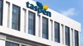 Ilustrasi logo Taspen. (Beritasatu.com/PT Taspen)