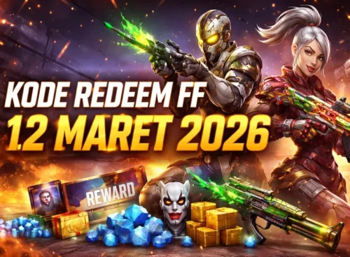 Ilustrasi Kode Redeem FF 12 Maret 2026 terbaru. Segera klaim reward gratis Free Fire hari ini. /Generated by AI/