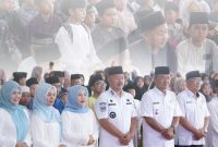 Bupati Kerinci Monadi membuka Pesantren Kilat Ramadhan 1447 H di Ruang Pola Kantor Bupati Kerinci, Rabu (4/3/2026). ( foto  Kominfo)