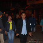 Sekda Alpian meninjau penataan Pasar Tanjung Bajure.