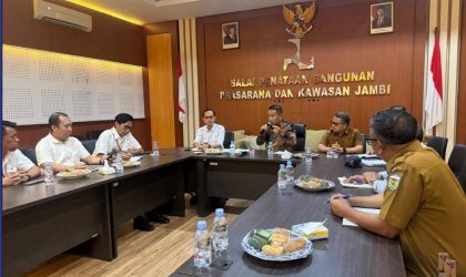 Walikota Alfin bertemu Kepala BPBPK Jambi bahas pembangunan infrastruktur dan lingkungan