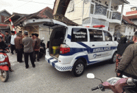 Ambulans gratis milik Tren Horizone siap melayani warga Kota Sungai Penuh dalam kondisi darurat medis ( foto jentik.id)