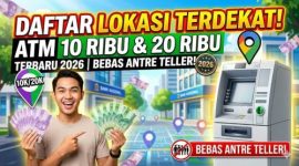 Daftar Lokasi atm pecahan 10 ribu terdekat dan 20 Ribu Terbaru 2026 Bebas Antre Teller