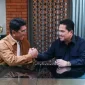 Heri Hermansyah dan Erick Thohir tandatangani kerja sama pendidikan atlet.( foto ist)