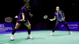 Pasangan ganda putri Indonesia, Febriana Dwipuji Kusuma/Meilysa Trias Puspitasari, melaju ke babak berikutnya setelah menang pada laga pertama Swiss Open 2026 di Basel, Swiss.