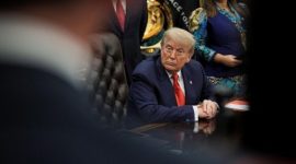 Presiden AS Donald Trump (dok. REUTERS/Ken Cedeno)