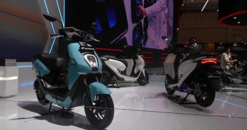 otor listrik Honda Foto: Septian Farhan Nurhuda / detikOto