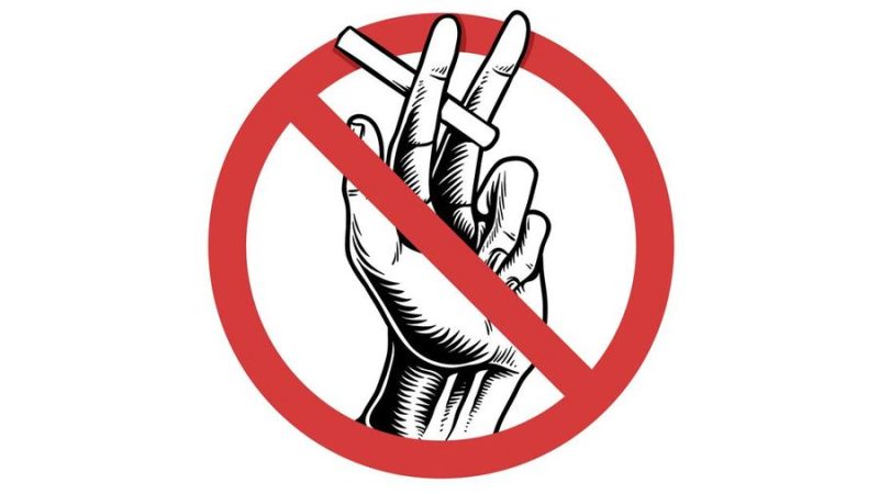 Foto: Ilustrasi dilarang merokok. (Istimewa)