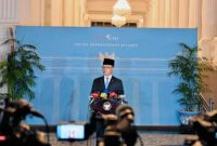 Menteri Luar Negeri RI, Sugiono, memberikan keterangan kepada wartawan terkait rencana evakuasi 15 WNI dari Iran di tengah eskalasi konflik Timur Tengah.