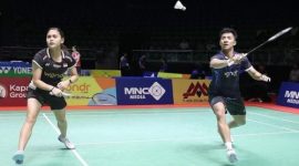 Dejan Ferdinansyah/Bernadine Anindya Wardana saat tampil pada Orleans Masters 2026 dan mencatat kenaikan peringkat BWF.