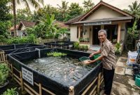 Berbagai jenis ikan hias seperti guppy, cupang, dan neon tetra yang mudah dirawat untuk hobi santai pensiunan.