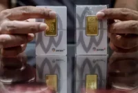 Harga emas Antam stabil di level Rp 2,857 juta per gram pada 4 April 2026