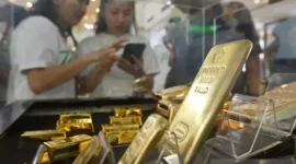 Harga emas Antam turun signifikan pada 3 April 2026 menjadi Rp 2.857.000 per gram