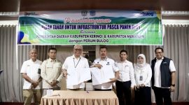 Monadi teken NPHD bersama Perum BULOG, Rabu (29/4/2026).