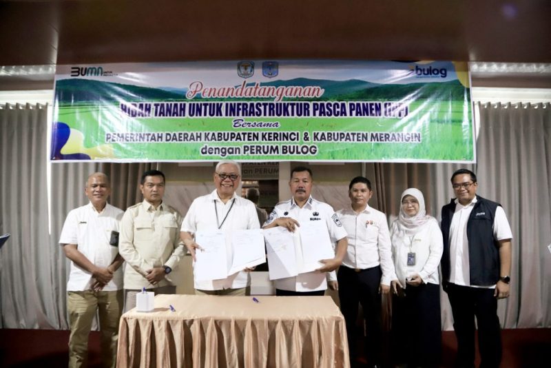 Monadi teken NPHD bersama Perum BULOG, Rabu (29/4/2026).