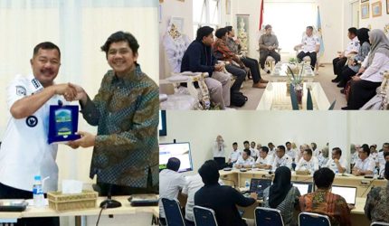 Bupati Monadi membuka asesmen kesiapan digital Kerinci 2026 bersama tim Komdigi RI di Kantor Bupati Kerinci.