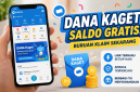 Ilustrasi promosi fitur Dana Kaget di aplikasi DANA ( foto AI)
