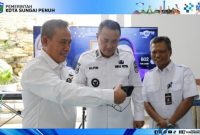 Wali Kota Sungai Penuh menerima kunjungan TVRI Jambi membahas siaran gratis Piala Dunia 2026.