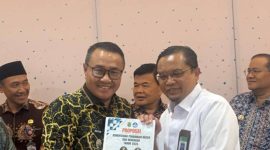 Wali Kota Alfin saat memperjuangkan dukungan pendidikan ke pemerintah pusat.