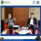 Wali Kota Sungai Penuh, Alfin, SH saat memberikan kuliah umum kepada mahasiswa Fakultas Hukum Universitas Jambi di Auditorium UNIFAC, Kamis (3/4).