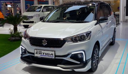 Suzuki Ertiga Hybrid dengan teknologi mild hybrid dan baterai lithium-ion