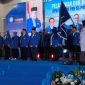 Alfin resmi dilantik sebagai Ketua DPD PAN Kota Sungai Penuh oleh Zulkifli Hasan dalam pelantikan serentak di Jambi, disaksikan Al Haris dan jajaran PAN.