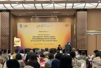 Narendra Jatna membahas risiko bisnis BUMN di era KUHP baru. ANTARA/Laily Rahmawaty