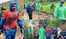 Monadi dan TNI Buka Jalan Pungut Mudik Sungai Kuning