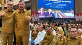 Bupati Kerinci Monadi menghadiri Rakornas Mitigasi Kekeringan 2026 di Jakarta